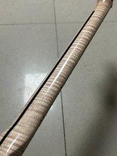 AAAA 22 fret Gloss Flame Maple Big head Electric Guitar neck parts Block Inlay