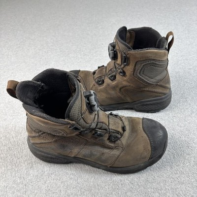 Red Wing Exos Lite Boots Men 7.5D Brown BOA Safety Toe Work Vibram ASTM F2413-18
