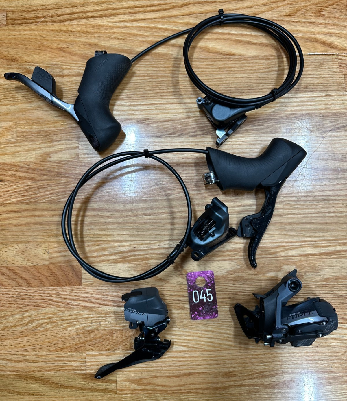 SRAM Force AXS D1 Shifters, Brakes, Front and Rear Derailleurs