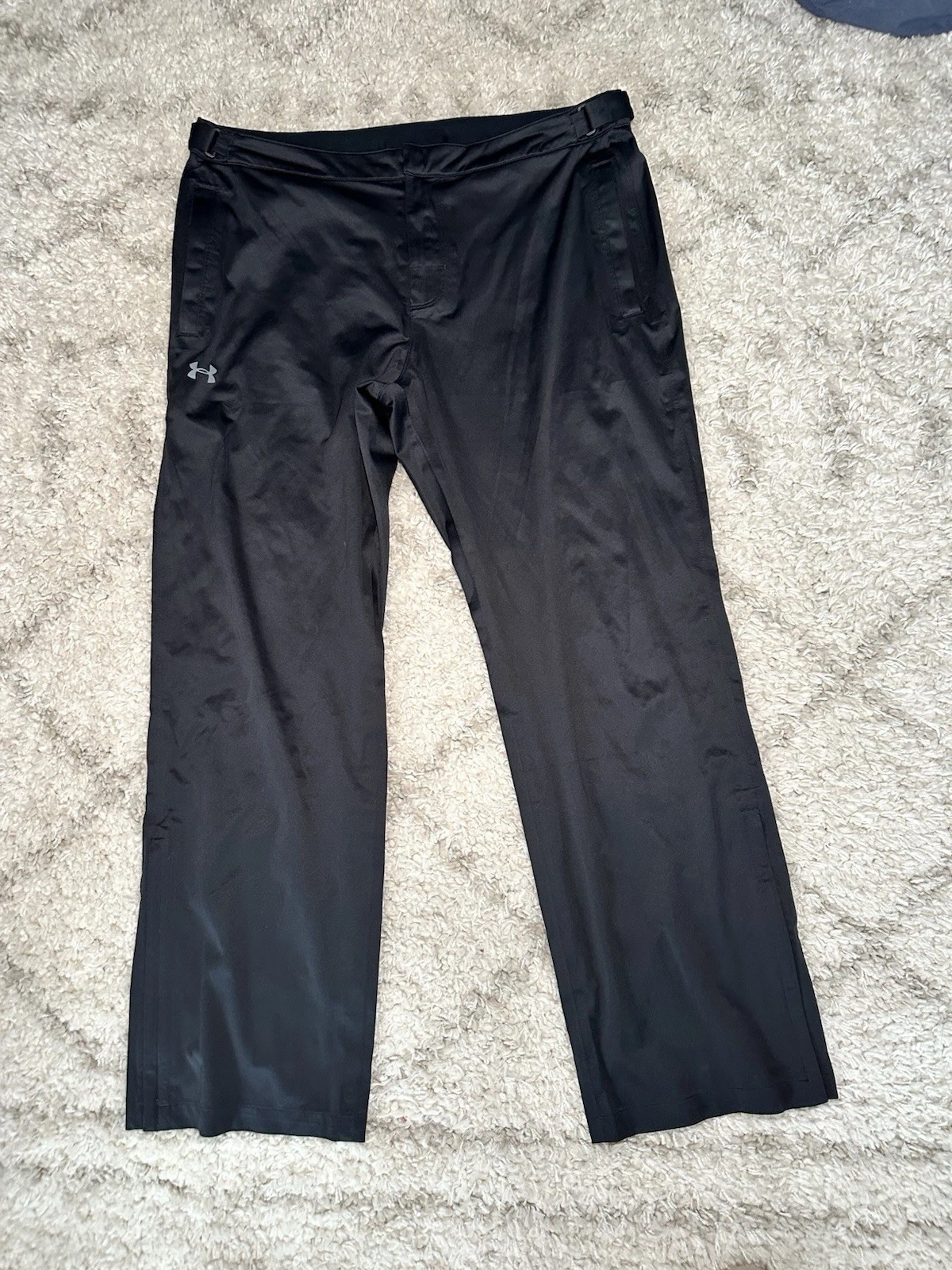 Under Armour Storm 3 Golf Rain Pants Mens XL Black Waterproof Windproof
Opens in a new window or tab