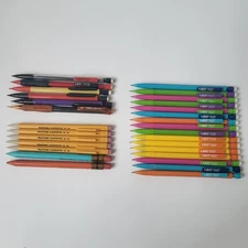 Colorful Mixed Lot of 29 Mechanical Pencils Mostly Bic Paper Mate Sharpwriter