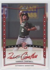 2014 Leaf Perfect Game Showcase Red 3/5 Tanner Campbell #A-TC1 Auto b8h