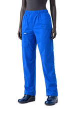 Cherokee Workwear Scrub Pants Blue Size XL Tall Elastic Waist Medical Nurse