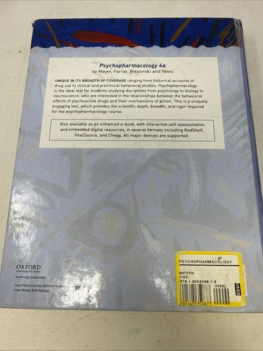 Psychopharmacology Drugs, the Brain, and Behavior. Fourth Ed. - Imagen 2 de 5