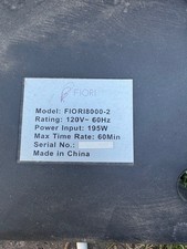 Fiori 8000 pedicure spa chair Main parts