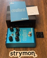 Strymon Cloudburst Ambient Reverb Pedal w/Packaging and More 