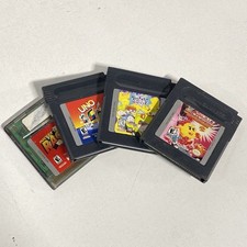 Ms. Pac-Man Mickey's Racing Adventure 4 Nintendo Game Boy Game Lot 1990s