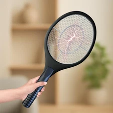 Bug Zapper Racket - Electric Fly Swatter & Mosquito Zapper for Indoor/Outdoor...