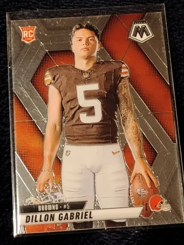 2025 Panini Mosaic Football Base Mosaic - #277 Dillon Gabriel (RC) - Cleveland