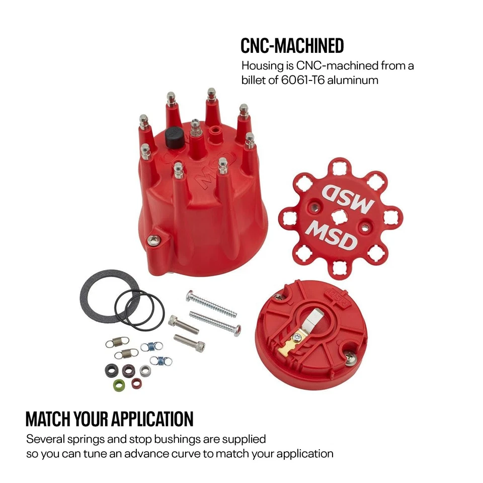 MSD 85551 compatível com distribuidor de tarugos Chevy - Imagem 3 de 4