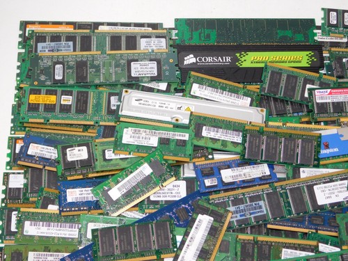 250 Piece 7.5 Lbs Mixed Lot Scrap Computer PC Ram Memory Stick for Gold Recovery - 第 2/5 張圖片