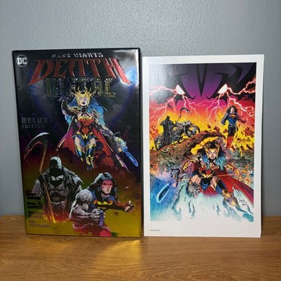 Dark Nights Death Metal Deluxe Edition Hardcover HC Scott Snyder Greg Capullo DC
