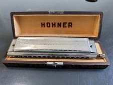 Harmonica Made Germany 1940, Hohner 64 Chromonica Nr 280 4 octaves Original box