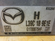 08 09 10 Mazda 5 Transmission Computer. Tcu Tcm L39c189e1e 2.3l G1t00875hf