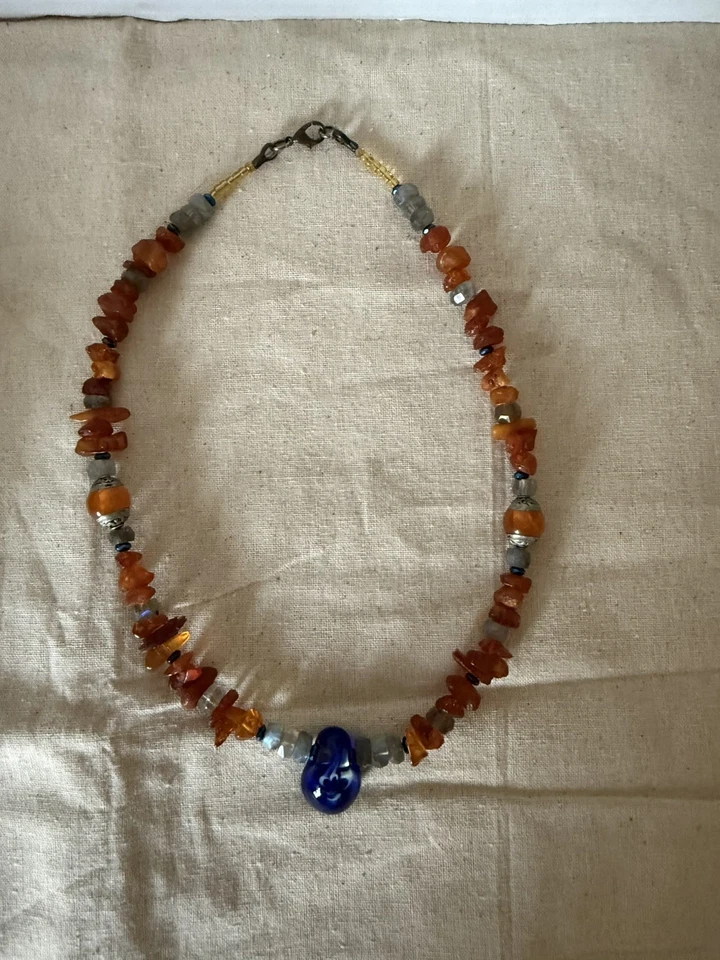 Giorgio Tsoukalos Itty Bitty Talisman Necklace Ancient Aliens OOAK HTF Rare - Image 2 of 4