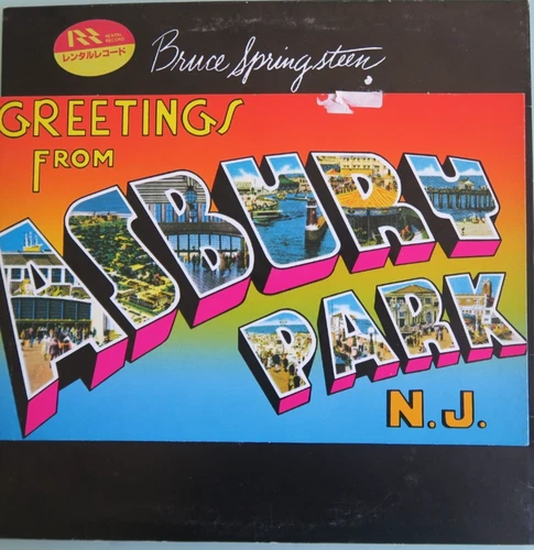 Bruce Springsteen Greetings from Asbury Park Japan pressing 12'' vinyl Lp 1973