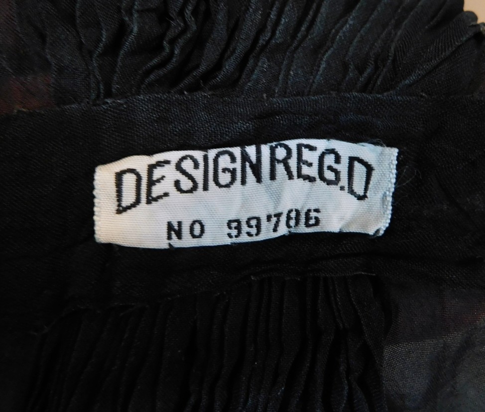 Vintage 1930s 30s Greek Revival Honeycomb Pure Silk Dress Gown Nightgown S