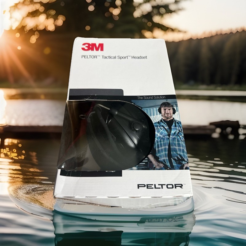 3M  MT16H210F-479-SV Tactical Support Peltor Headset  New Black 
