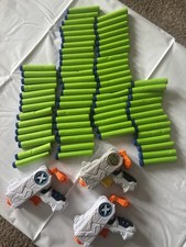 ZURU XShot 3 Foam Dart Blasters  Big Dart Bundle   Tested, Works