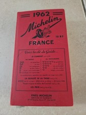 GUIDE MICHELIN FRANCE - 1962 -
