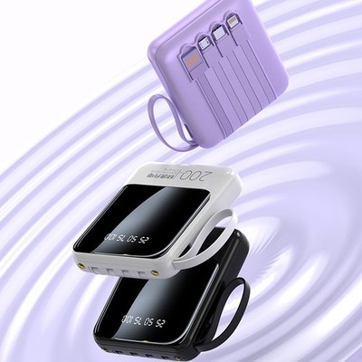 39500mAh LCD Digital 4 Colors Power Bank Fast Charger Portable External Battery