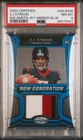 2023 PANINI CERTIFIED NEW GENERATION JERSEY MIRROR BLUE CJ STROUD RC 93/99 PSA 8