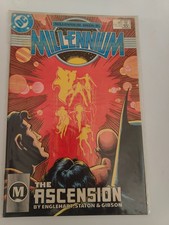 🔑 Millennium #8 (DC Comics February 1988) KEY VF+