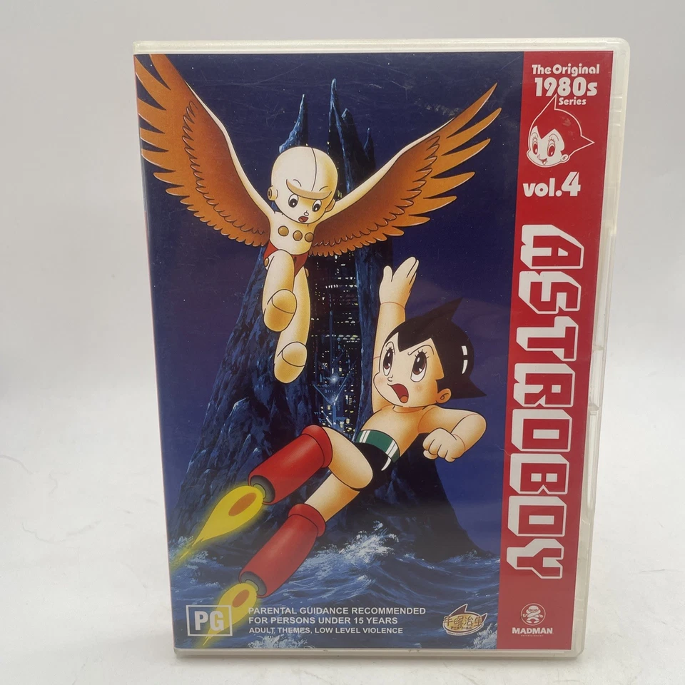 Astro Boy Paquete x 4 DVD La Serie Original Años 80 Región 4 Envío Gratis Foto 4 de 4