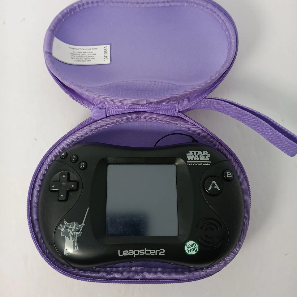 Leap Frog Leapster 2 Star Wars Edition System, Case, and 21 Games WORKING! READ - Image 3 of 4