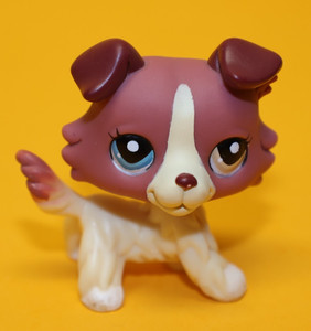 LPS #1194 Littlest Pet Shop – Chien Colley – Hasbro – Authentique