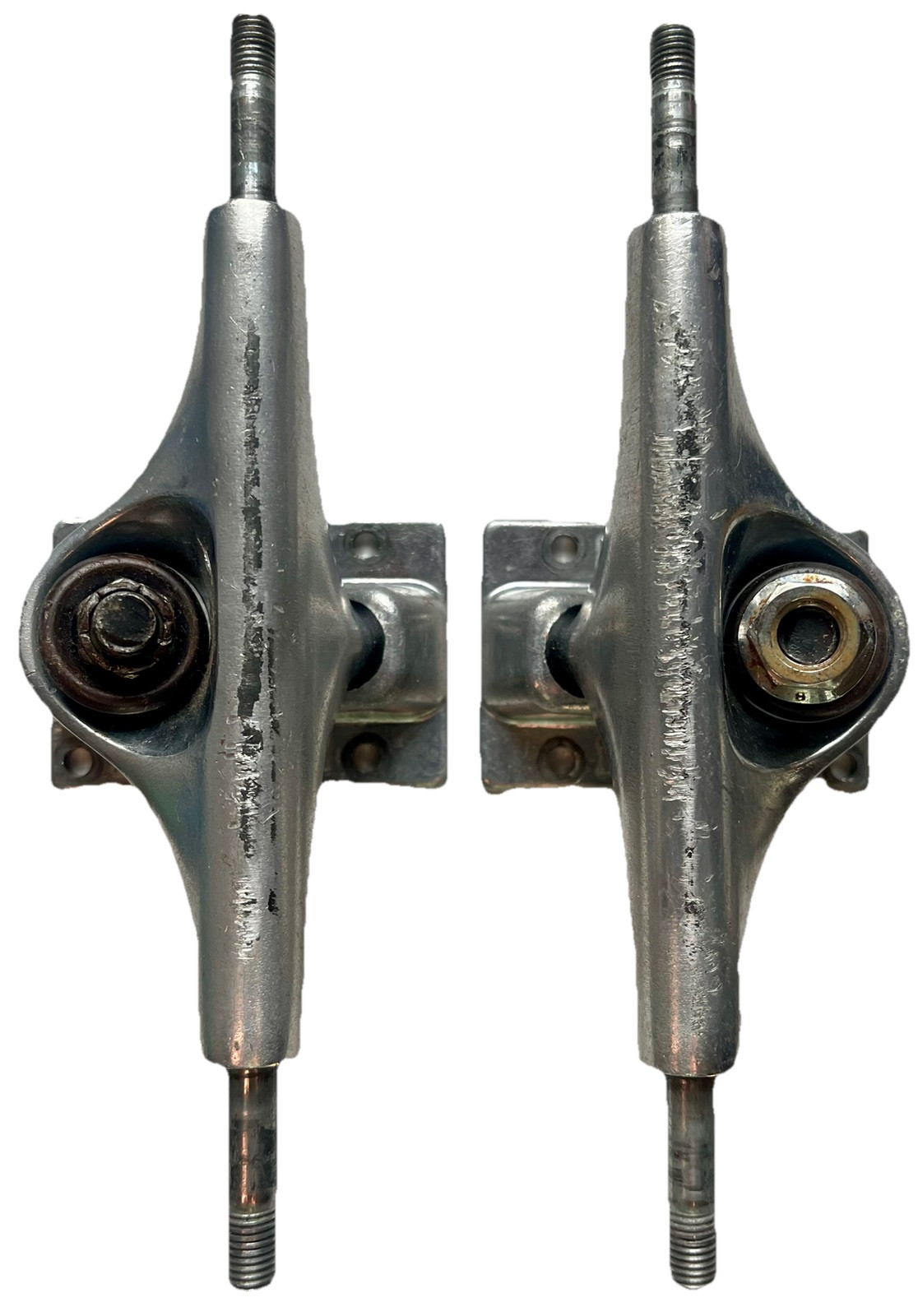 DARKSTAR SKATEBOARD DECK TRUCKS TRUCK SET 7.5 inch VINTAGE-image