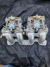 Fiat 124 131 Twin 40mm Idf Fajs Dual Carb Conversion Kit Manifold New Fiat 124 131 Twin 40mm Idf Fajs Dual Carb Conversion Kit Manifold New