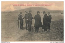 AZAP8-0653-AVIATION - M lebaudy - Propiétaires du dirigeable et les officiers