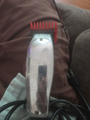 Vintage Andis Master Clipper With Cord Tested Works Model M