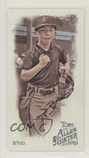 2019 Topps Allen & Ginter Mini Allen & Ginter Logo Back Vincent Stio #156 y0q