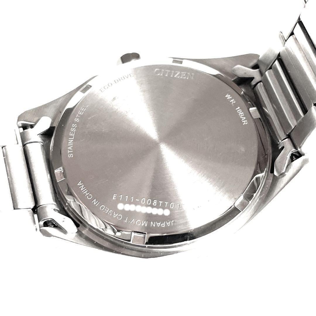 Citizen E111-008TT01 BM7620-83E Eco Drive Date ST.Steel Solar Mens