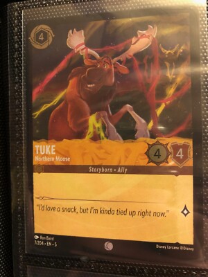 Lorcana: Tuke - Northern Moose 7/204 Foil EN Shimmering Skies