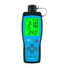 Oxygen Detector O₂ Gas Monitor Tester with Range 0～25% Resolution 0.1%