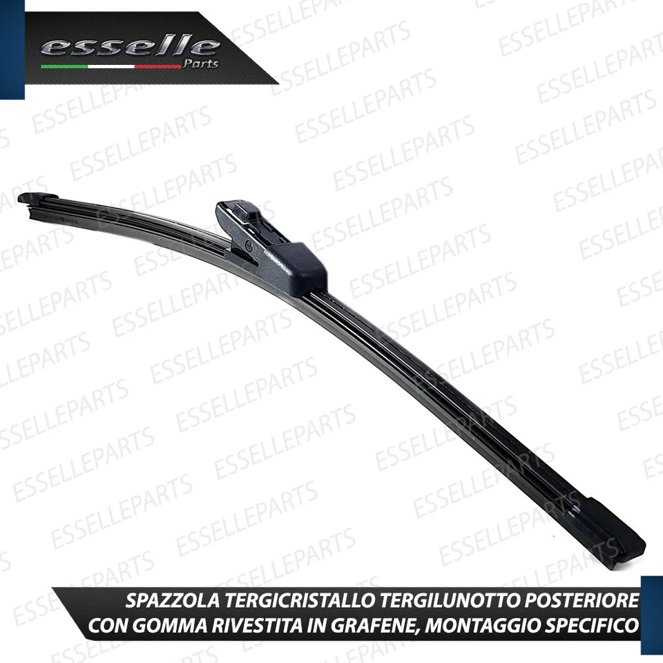 KIT SPAZZOLA TERGICRISTALLO PER VW GOLF 6 POSTERIORE TERGI LUNOTTO GRAFENE - Immagine 3 di 4
