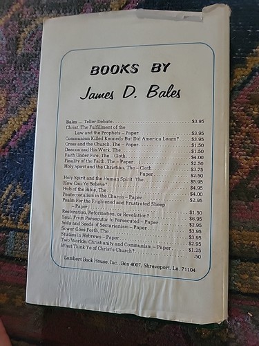 42 Years On The Firing Line ~ Church of Christ ~ James D. Bales ~ HB - Bild 7 von 7