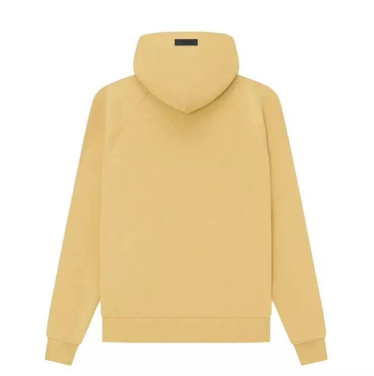 Fear of God Essentials Light Tuscan Yellow Pullover Hoodie FOG eBay