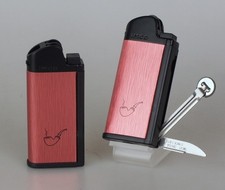 IMCO Accendino per Pipa Chic 4 Pipe Flint Posate per Pipa Rosso 