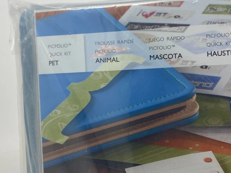 Creative Memories 8" x 8" PicFolio Kit Rápido Mascota Páginas Prefabricadas + Álbum de Recortes Foto 2 de 4