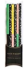 Alice Scott Pencil Set, Set of 6 Graphite Tip Pencils Each With Fun Quotes