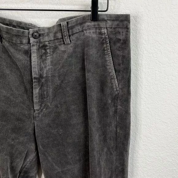 Issey Miyake Men Velvet Dotted Flat Front Trousers | eBay