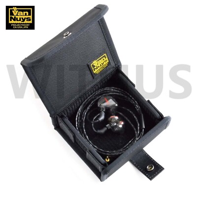 VanNuys Ballistic Bullet Proof Earphone IEM Storage Carrying Case