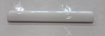 Glossy White Quarter Round Tile, Beak, and AU Trim