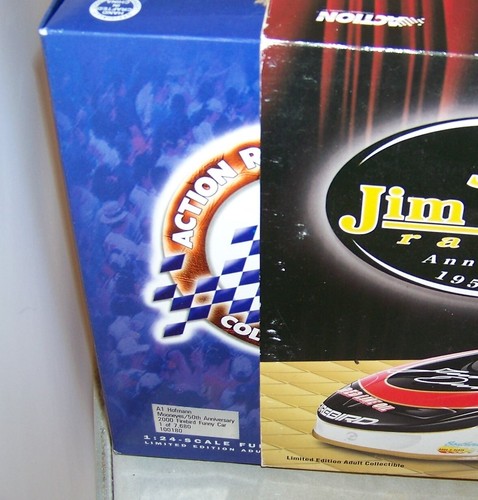 1:24 2000 ACTION NHRA FIREBIRD FUNNY CAR MOONEYES JIM DUNN 50TH AL HOFFMAN MIB - Picture 6 of 6