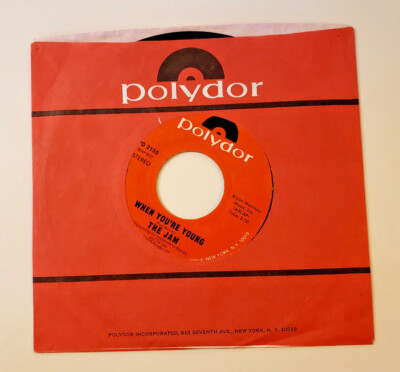 THE JAM Start! 7'' Vinyl US 1980 Polydor PD 2155 Paul Weller New Wave Mod Classic