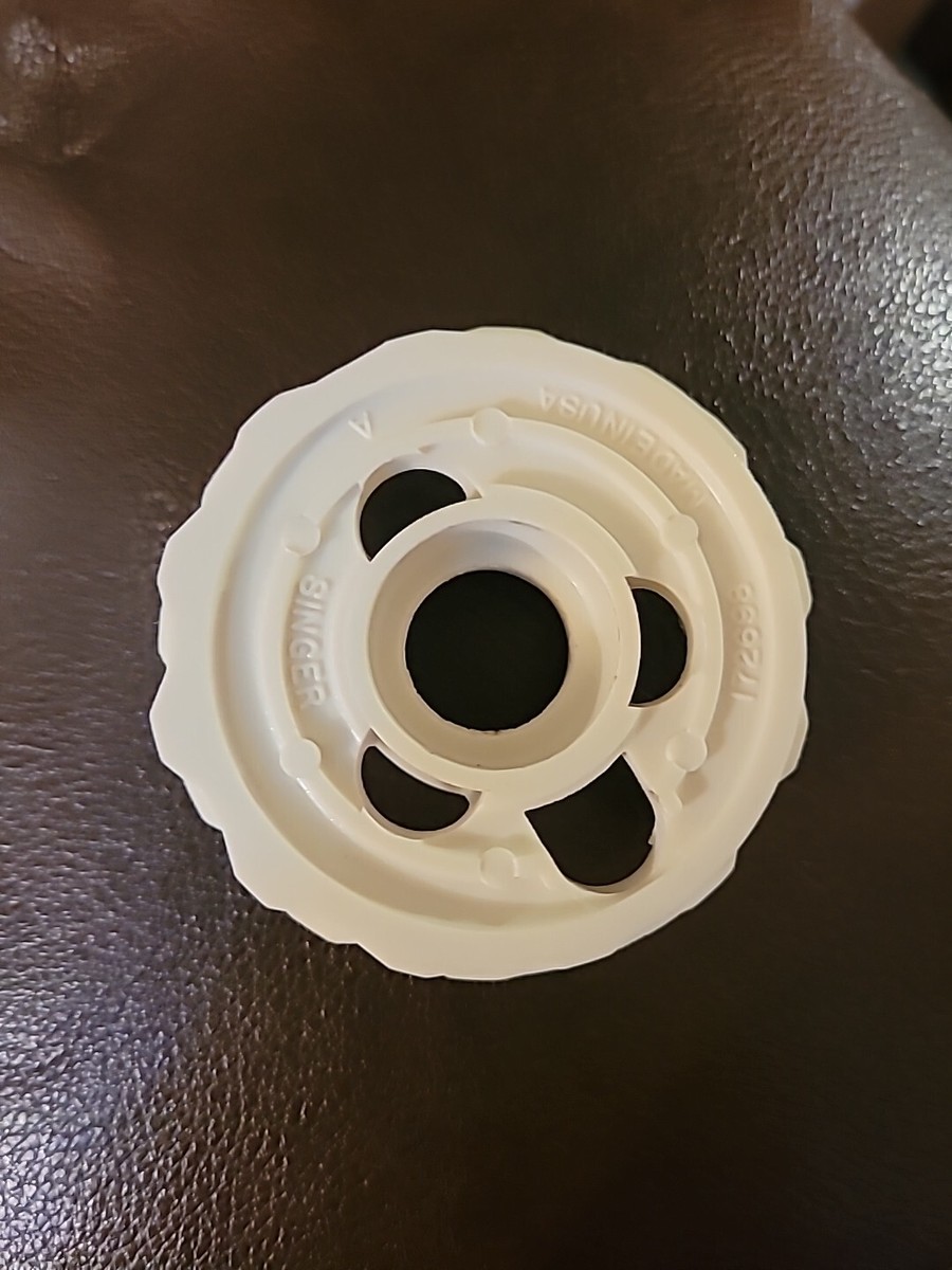 【sui 】V BALLET CAM SINGER TOP HAT WHITE FLEXI-STITCH CAM NO.58 SUNBURST STITCH PART